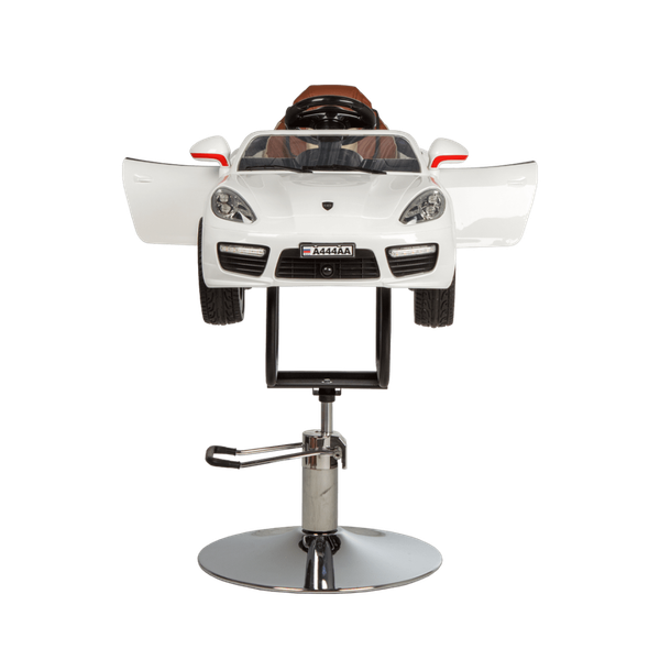 Изображение товара Кресло парикмахерское Элеганс Машинка детское (белый)
