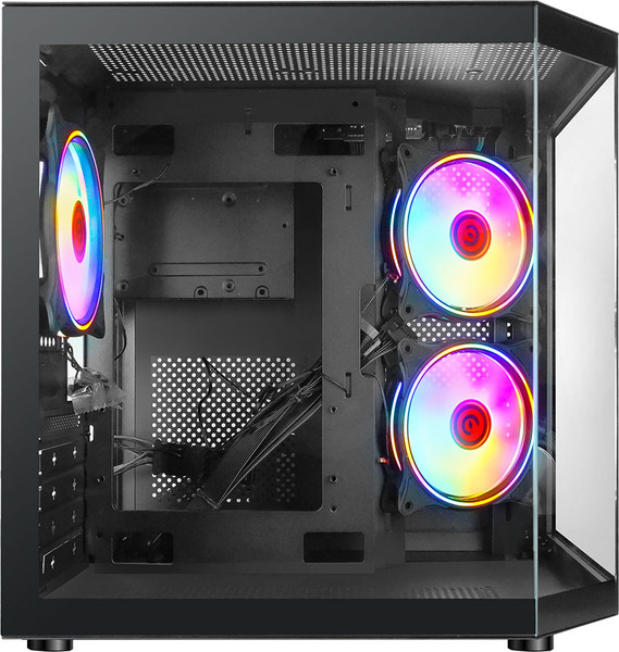 Изображение товара Корпус для компьютера Ginzzu V190 (черный)