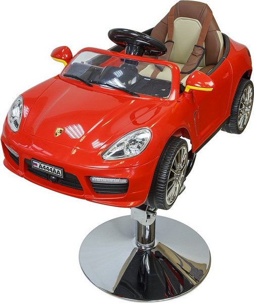 Изображение товара Кресло парикмахерское Элеганс Машинка детское (красный)