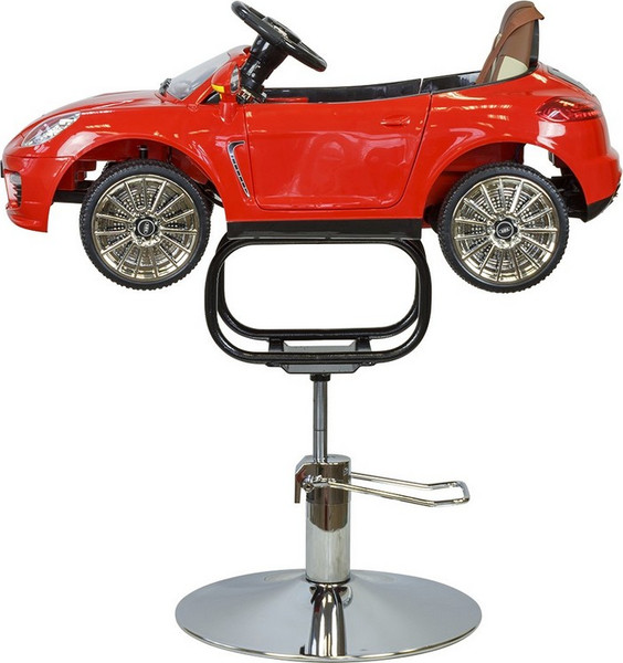 Изображение товара Кресло парикмахерское Элеганс Машинка детское (красный)