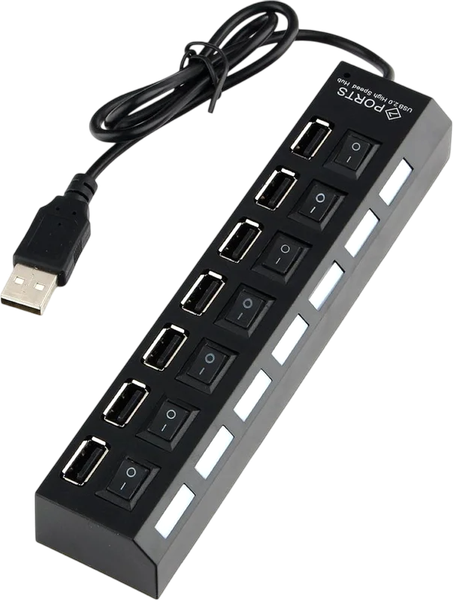 Изображение товара USB-хаб Gembird UHB-U2P7-01