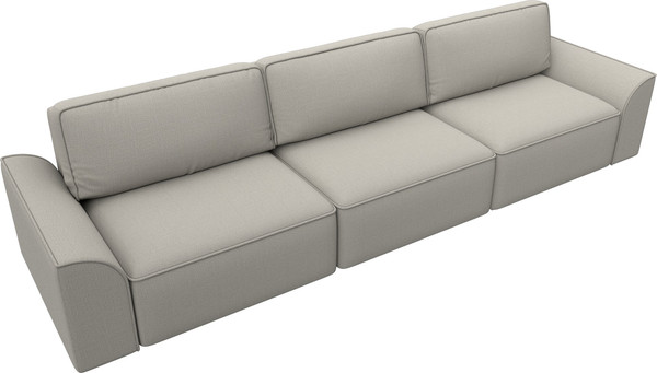 Изображение товара Диван Лига Диванов Лига-048 Лонг / 128239 (рогожка амур бежевый)