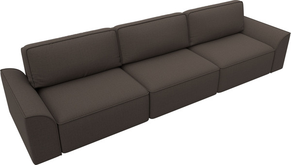 Изображение товара Диван Лига Диванов Лига-048 Лонг / 128240 (рогожка амур коричневый)