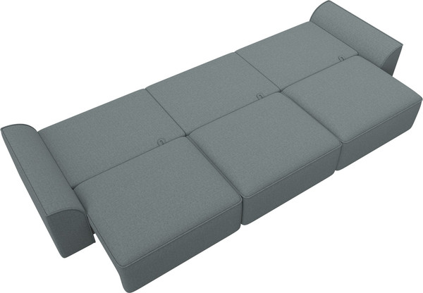 Изображение товара Диван Лига Диванов Лига-048 Лонг / 128241 (рогожка амур серый)