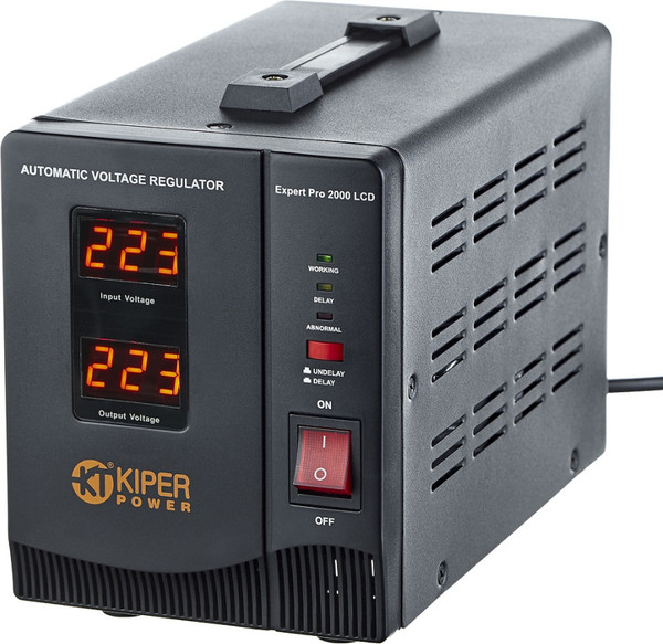 Изображение товара Стабилизатор напряжения Kiper Power Expert Pro 2000 LCD (2000VA/1200W)
