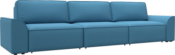 Изображение товара Диван Лига Диванов Лига-048 Лонг / 128242 (рогожка амур голубой)