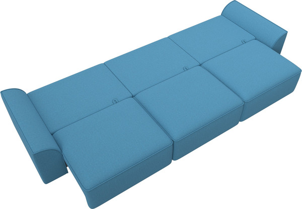 Изображение товара Диван Лига Диванов Лига-048 Лонг / 128242 (рогожка амур голубой)