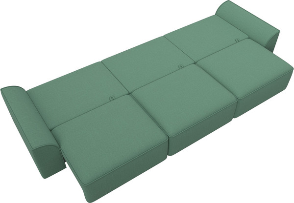 Изображение товара Диван Лига Диванов Лига-048 Лонг / 128243 (рогожка амур зеленый)