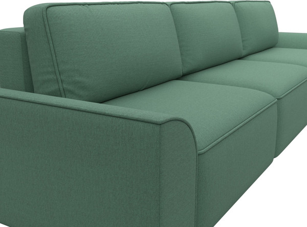 Изображение товара Диван Лига Диванов Лига-048 Лонг / 128243 (рогожка амур зеленый)