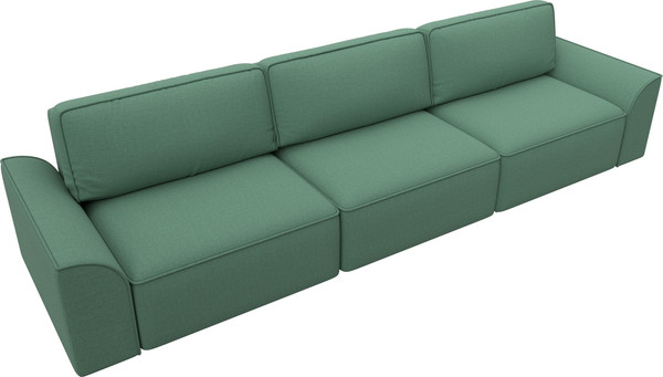 Изображение товара Диван Лига Диванов Лига-048 Лонг / 128243 (рогожка амур зеленый)