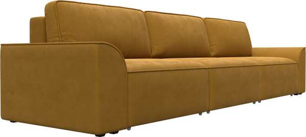 Изображение товара Диван Лига Диванов Лига-048 Лонг / 128244 (велюр желтый)