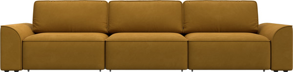 Изображение товара Диван Лига Диванов Лига-048 Лонг / 128244 (велюр желтый)