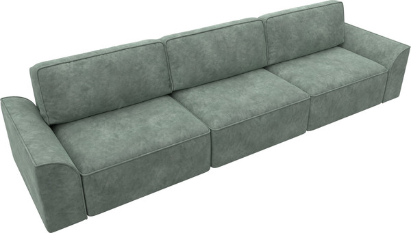 Изображение товара Диван Лига Диванов Лига-048 Лонг / 128246 (велюр зеленый)