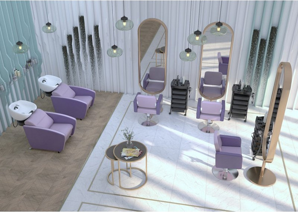 Изображение товара Мойка парикмахерская с креслом Элеганс МД-123