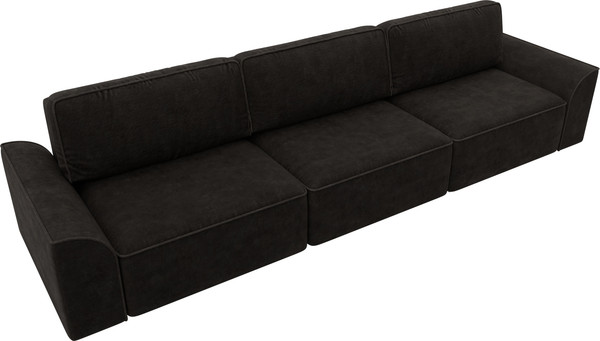 Изображение товара Диван Лига Диванов Лига-048 Лонг / 128248 (велюр коричневый)