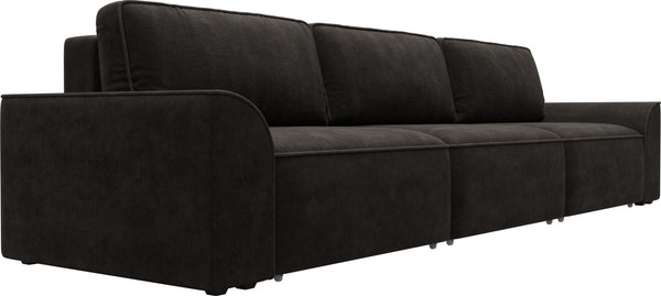 Изображение товара Диван Лига Диванов Лига-048 Лонг / 128248 (велюр коричневый)