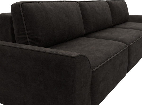 Изображение товара Диван Лига Диванов Лига-048 Лонг / 128248 (велюр коричневый)