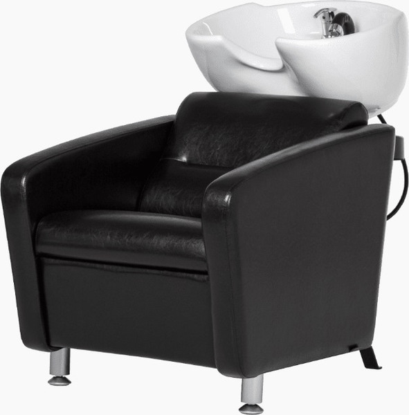Изображение товара Мойка парикмахерская с креслом Элеганс МД-123 (с каретной стяжкой пуговицами боковин)