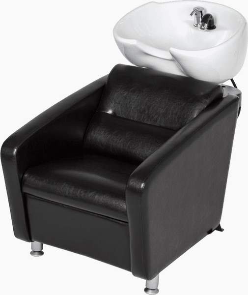 Изображение товара Мойка парикмахерская с креслом Элеганс МД-123 (с каретной стяжкой пуговицами боковин)