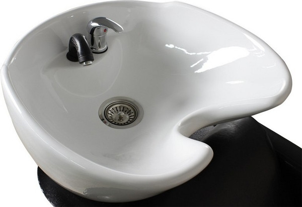 Изображение товара Мойка парикмахерская с креслом Элеганс МД-123 (с каретной стяжкой пуговицами боковин)