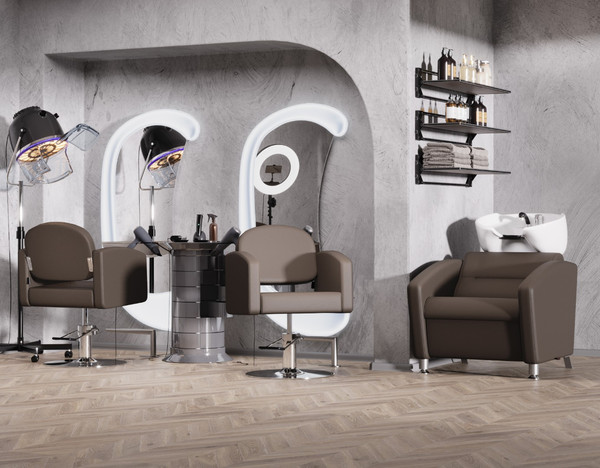 Изображение товара Мойка парикмахерская с креслом Элеганс Тера