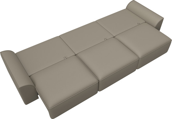 Изображение товара Диван Лига Диванов Лига-048 Лонг / 128249 (экокожа бежевый)