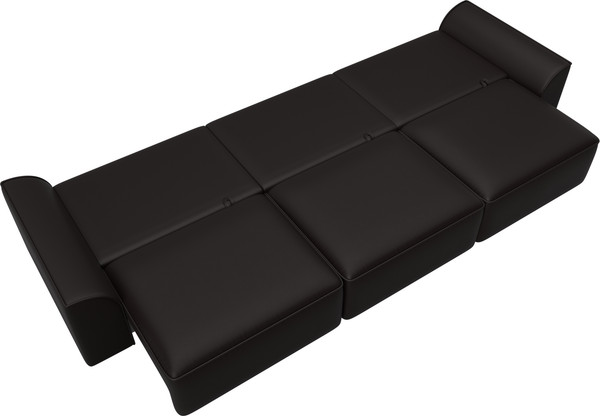 Изображение товара Диван Лига Диванов Лига-048 Лонг / 128250 (экокожа коричневый)