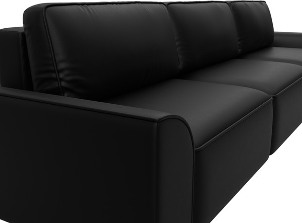 Изображение товара Диван Лига Диванов Лига-048 Лонг / 128252 (экокожа черный)