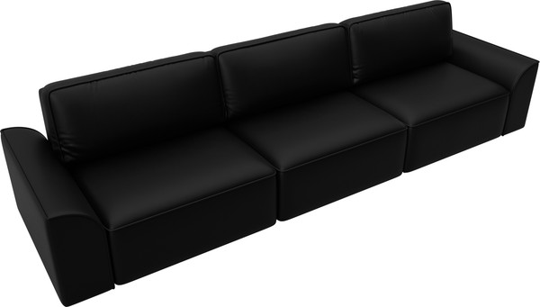 Изображение товара Диван Лига Диванов Лига-048 Лонг / 128252 (экокожа черный)