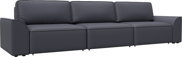 Изображение товара Диван Лига Диванов Лига-048 Лонг / 128253 (экокожа серый)
