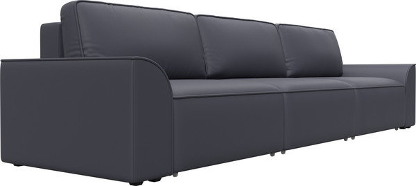 Изображение товара Диван Лига Диванов Лига-048 Лонг / 128253 (экокожа серый)