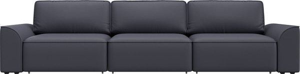 Изображение товара Диван Лига Диванов Лига-048 Лонг / 128253 (экокожа серый)