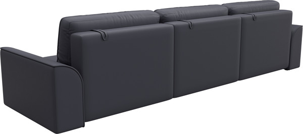 Изображение товара Диван Лига Диванов Лига-048 Лонг / 128253 (экокожа серый)