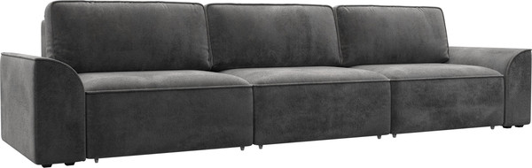 Изображение товара Диван Лига Диванов Лига-048 Лонг / 128257 (велюр серый)