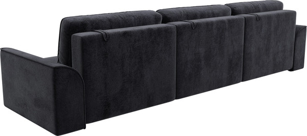 Изображение товара Диван Лига Диванов Лига-048 Лонг / 128258 (велюр темно-серый)