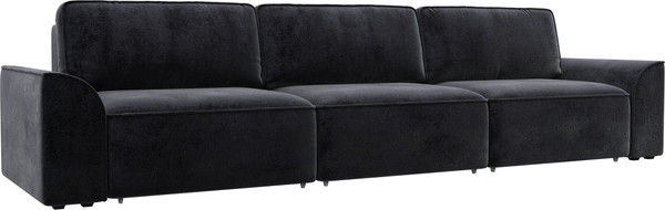 Изображение товара Диван Лига Диванов Лига-048 Лонг / 128258 (велюр темно-серый)