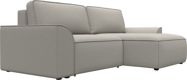 Изображение товара Диван угловой Лига Диванов Лига-048 универсальный / 128264 (рогожка амур бежевый)