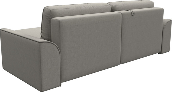 Изображение товара Диван угловой Лига Диванов Лига-048 универсальный / 128264 (рогожка амур бежевый)