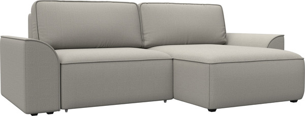 Изображение товара Диван угловой Лига Диванов Лига-048 универсальный / 128264 (рогожка амур бежевый)