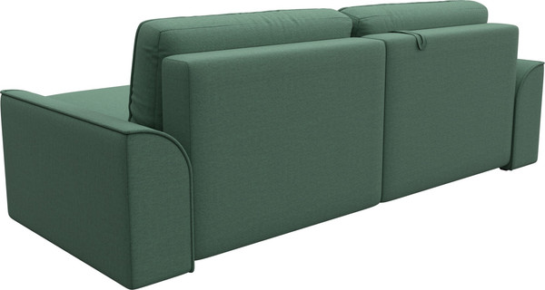 Изображение товара Диван угловой Лига Диванов Лига-048 универсальный / 128268 (рогожка амур зеленый)