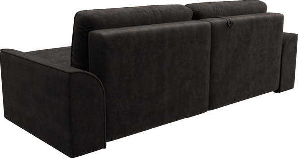 Изображение товара Диван угловой Лига Диванов Лига-048 универсальный / 128273 (велюр коричневый)