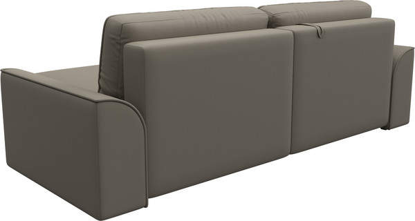 Изображение товара Диван угловой Лига Диванов Лига-048 универсальный / 128274 (экокожа бежевый)