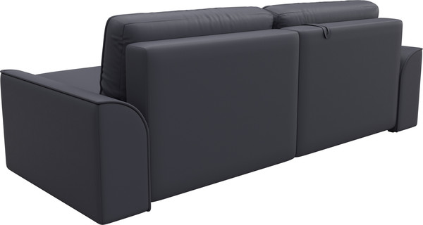 Изображение товара Диван угловой Лига Диванов Лига-048 универсальный / 128278 (экокожа серый)