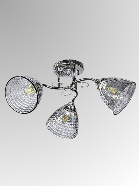 Изображение товара Люстра Aitin-Pro НПБ 02-3x60-101 / 6122/3 (хром)