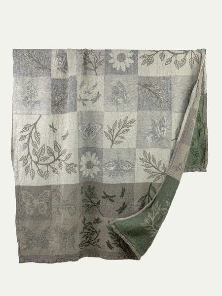 Изображение товара Плед Pole Kvetak (Беларускі лён) 160x110 18С240-ШР/у./р. (2 Весна-2/сорт 1)