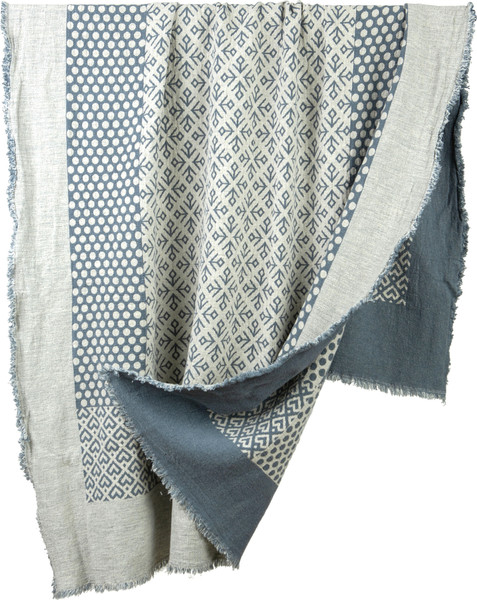 Изображение товара Плед Pole Kvetak (Беларускі лён) 110x170 20С48-ШР/у./р. (4 Монохром-2/сорт 1)