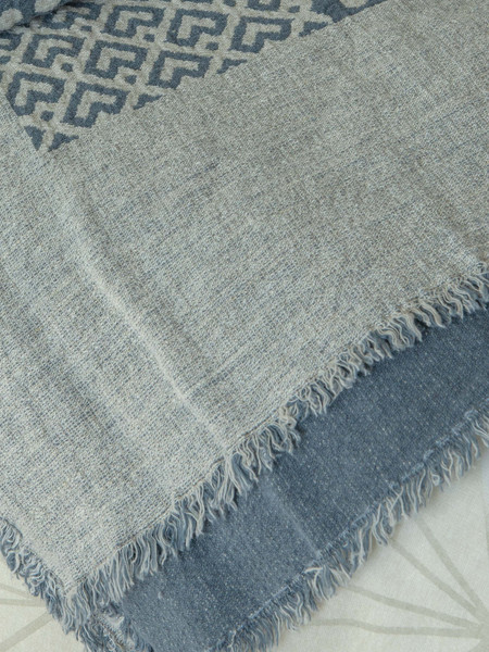 Изображение товара Плед Pole Kvetak (Беларускі лён) 110x170 20С48-ШР/у./р. (4 Монохром-2/сорт 1)