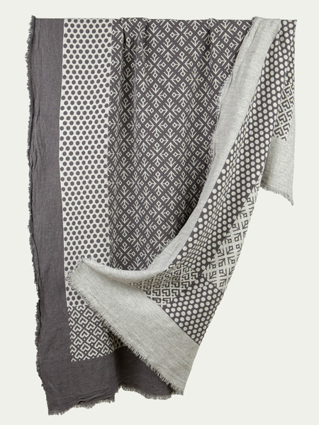 Изображение товара Плед Pole Kvetak (Беларускі лён) 110x170 20С48-ШР/у./р. (5 Монохром-2/сорт 1)