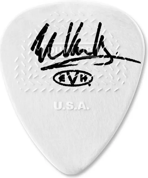 Медиатор Dunlop Manufacturing EVHR03 EVH White With Black Stripes — фото 6