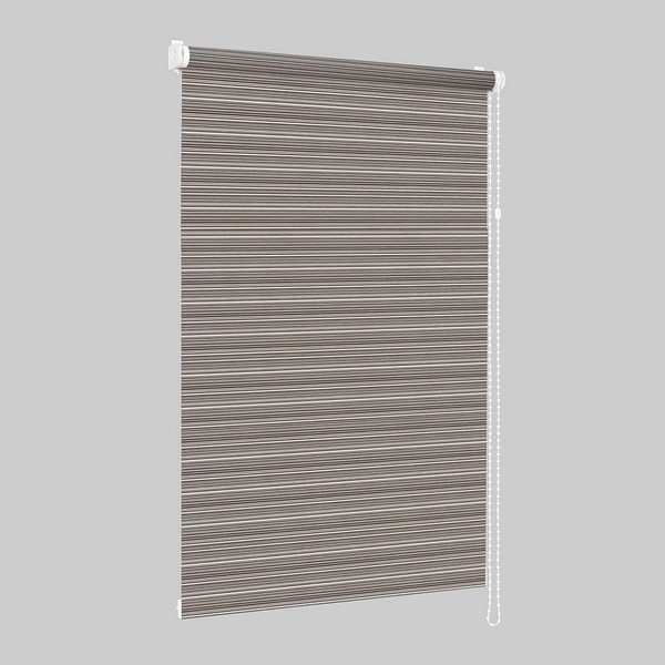 Изображение товара Рулонная штора Delfa Сантайм Маракеш СРШ-03Д 2315 (150x170, зебрано)